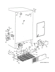 06 - Unit Parts parts for Ge Refrigerator TFX25ZPBCAA from AppliancePartsPros.com