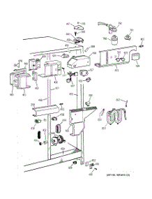04 - Fresh Food Section parts for Ge Refrigerator TFX25PPBCBB from AppliancePartsPros.com