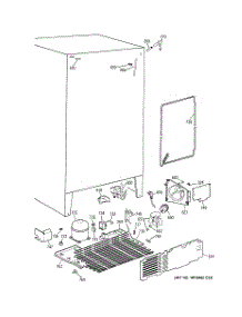 06 - Unit Parts parts for Ge Refrigerator TFX25KRCCAA from AppliancePartsPros.com