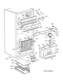 02 - Controls & Components parts for Ge Refrigerator ZICS36NAASSRH from AppliancePartsPros.com