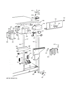 04 - Fresh Food Section parts for Ge Refrigerator TFK25PRBCWW from AppliancePartsPros.com
