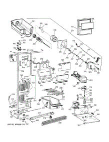 02 - Freezer Section parts for Ge Refrigerator TFZ22JRBCWW from AppliancePartsPros.com
