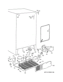 04 - Unit Parts parts for Ge Refrigerator TFZ22JRBCWW from AppliancePartsPros.com