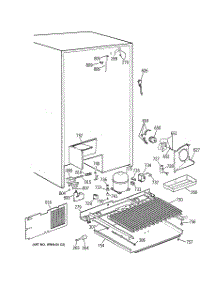 07 - Unit Parts parts for Ge Refrigerator TPK24PRBCWW from AppliancePartsPros.com