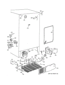 06 - Unit Parts parts for Ge Refrigerator TFX25VPBCWW from AppliancePartsPros.com