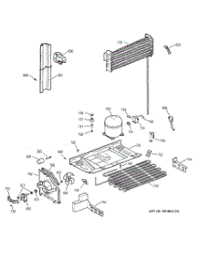 06 - Unit Parts parts for Ge Refrigerator TBX18SIBQLAA from AppliancePartsPros.com