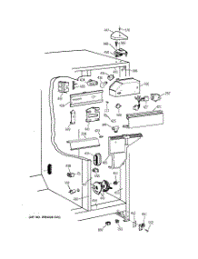 04 - Fresh Food Section parts for Ge Refrigerator TFX25ZABCWW from AppliancePartsPros.com