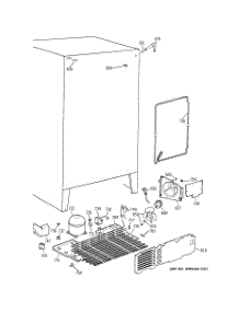06 - Unit Parts parts for Ge Refrigerator TFX25ZABCAA from AppliancePartsPros.com