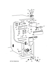 03 - Fresh Food Section parts for Ge Refrigerator TFT20SABCWW from AppliancePartsPros.com