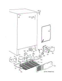 07 - Unit Parts parts for Ge Refrigerator TFX22ARBCAA from AppliancePartsPros.com