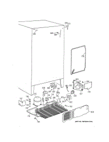 07 - Unit Parts parts for Ge Refrigerator TFX22KRCBAA from AppliancePartsPros.com