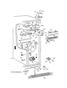 05 - Fresh Food Section parts for Ge Refrigerator TPJ24BIBCWW from AppliancePartsPros.com