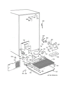07 - Unit Parts parts for Ge Refrigerator TPJ24BIBCWW from AppliancePartsPros.com