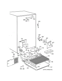 07 - Unit Parts parts for Ge Refrigerator TPX24BRBCAA from AppliancePartsPros.com