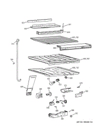 05 - Compartment Separator Parts parts for Ge Refrigerator TBX21DACBRWW from AppliancePartsPros.com