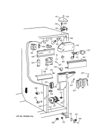 04 - Fresh Food Section parts for Ge Refrigerator TFT22PRBCAA from AppliancePartsPros.com