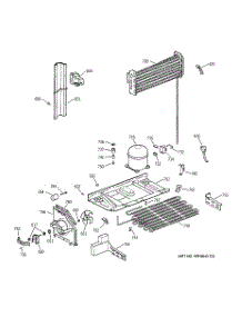 06 - Unit Parts parts for Ge Refrigerator TBX18IIBQRWW from AppliancePartsPros.com