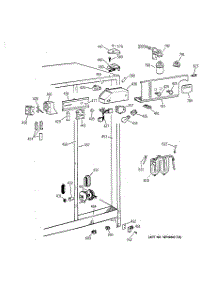 04 - Fresh Food Section parts for Ge Refrigerator TFX22ZPBCAA from AppliancePartsPros.com
