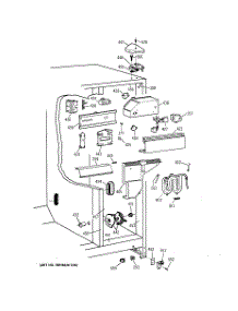 03 - Fresh Food Section parts for Ge Refrigerator TFT20JRBCAA from AppliancePartsPros.com