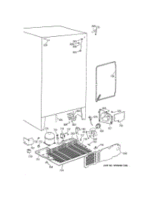 06 - Unit Parts parts for Ge Refrigerator TFG27PRBBWW from AppliancePartsPros.com