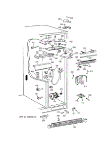 05 - Fresh Food Section parts for Ge Refrigerator TFJ28PFBBAA from AppliancePartsPros.com