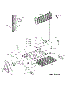 06 - Unit Parts parts for Ge Refrigerator TBX22MACARWW from AppliancePartsPros.com