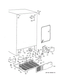 04 - Unit Parts parts for Ge Refrigerator MSK22GRBBAD from AppliancePartsPros.com