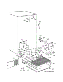 07 - Unit Parts parts for Ge Refrigerator TPK24PFBBAA from AppliancePartsPros.com