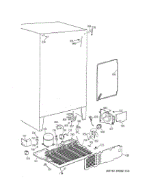 04 - Unit Parts parts for Ge Refrigerator TFT22JWBBAA from AppliancePartsPros.com