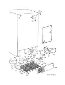 06 - Unit Parts parts for Ge Refrigerator TFZ22PRBBWW from AppliancePartsPros.com