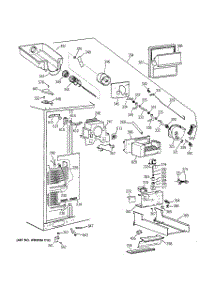 03 - Freezer Section parts for Ge Refrigerator TPK24PRBBAA from AppliancePartsPros.com