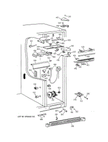 05 - Fresh Food Section parts for Ge Refrigerator TPJ24BIBBWW from AppliancePartsPros.com