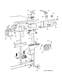 04 - Fresh Food Section parts for Ge Refrigerator TRX22PPBBBS from AppliancePartsPros.com