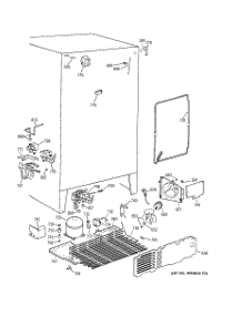 06 - Unit Parts parts for Ge Refrigerator TRX22PPBBBS from AppliancePartsPros.com