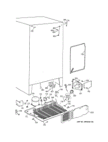06 - Unit Parts parts for Ge Refrigerator TPG21PRBBBB from AppliancePartsPros.com