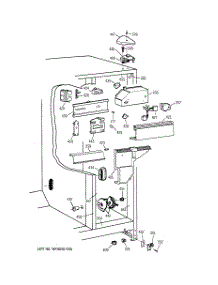03 - Fresh Food Section parts for Ge Refrigerator TFT20SABBAA from AppliancePartsPros.com