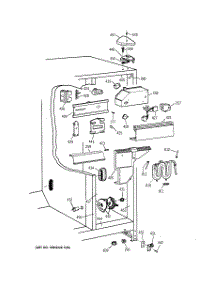 03 - Fresh Food Section parts for Ge Refrigerator TFT20JRBBWW from AppliancePartsPros.com