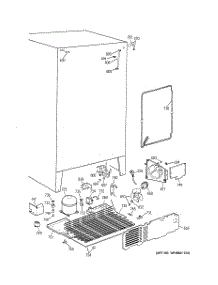 05 - Unit Parts parts for Ge Refrigerator TFT20JRBBWW from AppliancePartsPros.com