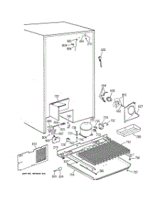 07 - Unit Parts parts for Ge Refrigerator TPG24PRBBWW from AppliancePartsPros.com