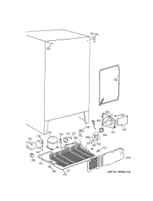 05 - Unit Parts parts for Ge Refrigerator TFT20SABBWW from AppliancePartsPros.com