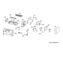 08 - Icemaker Wr30x0331 parts for Ge Refrigerator TFG28PFBBBB from AppliancePartsPros.com