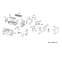 08 - Icemaker Wr30x0331 parts for Ge Refrigerator TFG30PFBBWW from AppliancePartsPros.com