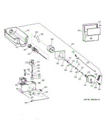 05 - Ice Bucket parts for Ge Refrigerator TFX22GRBBWW from AppliancePartsPros.com