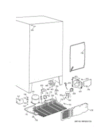 08 - Unit Parts parts for Ge Refrigerator TFX22GRBBWW from AppliancePartsPros.com