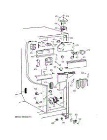 04 - Fresh Food Section parts for Ge Refrigerator TFX25PRBBAA from AppliancePartsPros.com
