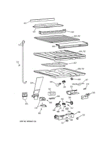 05 - Separator Compartment Parts parts for Ge Refrigerator TBG22PABPRWW from AppliancePartsPros.com