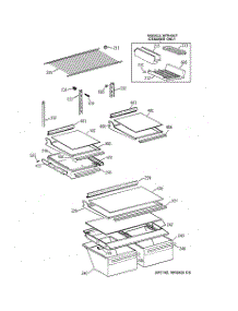 04 - Shelf Parts parts for Ge Refrigerator TBG18IABPRAA from AppliancePartsPros.com