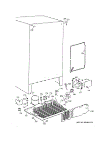 04 - Unit Parts parts for Ge Refrigerator TFG22JABBWW from AppliancePartsPros.com