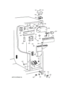 03 - Fresh Food Section parts for Ge Refrigerator MSX20BABBWH from AppliancePartsPros.com
