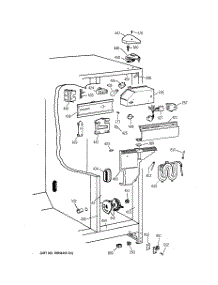 03 - Fresh Food Section parts for Ge Refrigerator MSX22GRBBWW from AppliancePartsPros.com